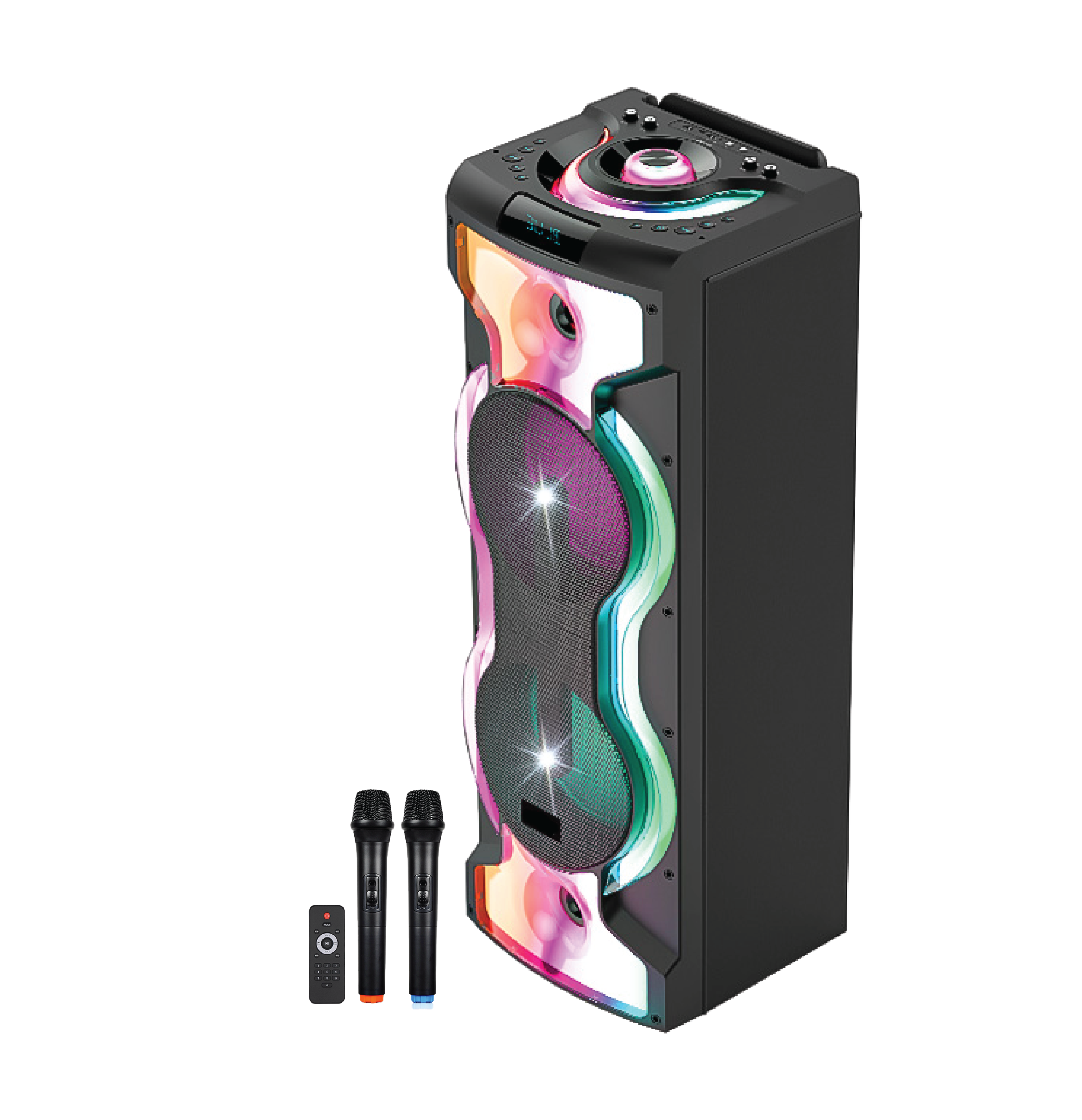 ilo IL-1208 Party Speaker w/ 2 x 12" Woofer & RGB Light