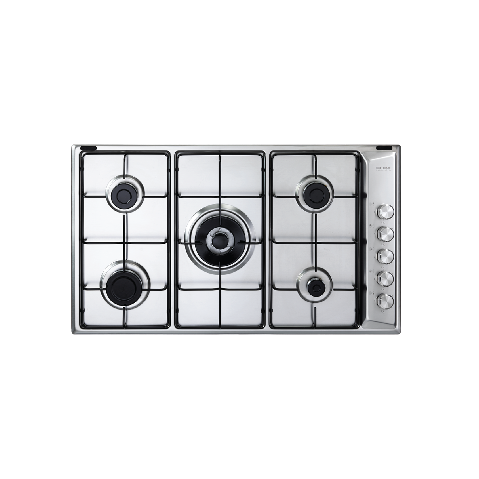 ELBA EN90 500XD 90cm Built-in Gas Hob - Stainless Steel