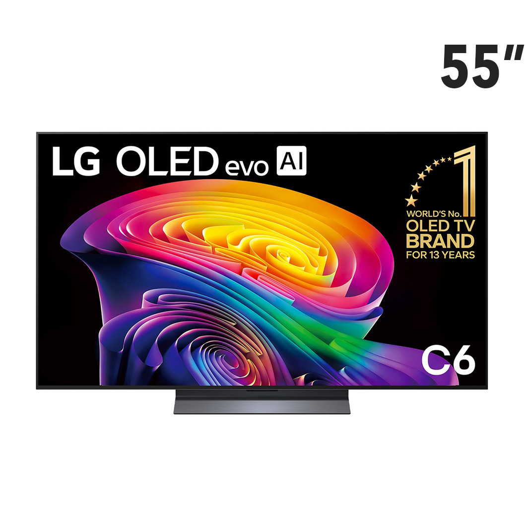LG OLED55C6PSA 55-inch OLED evo AI C6 4K Smart TV (webOS) - 2026 model